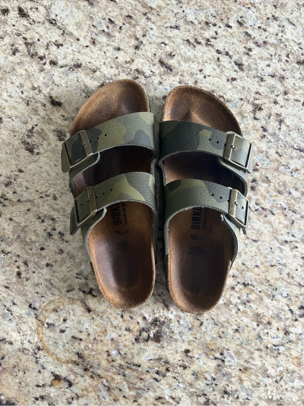 Camo Birkenstock Sandal